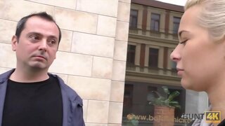 HUNT4K. באַבע איז קראַנק פון ליבהאָבער און דיסיידז צו האָבן געשלעכט מיט סטראַנגער