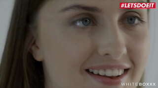 LETSDOEIT-(ภาษาโชนา name แม่น้ำ&amp;amp;ลีน่า Reif)เหมือนพ่อจะไปเล่นกันหกับสุดฮอตตั้งสองคนยูโรที่รักนางแบบ